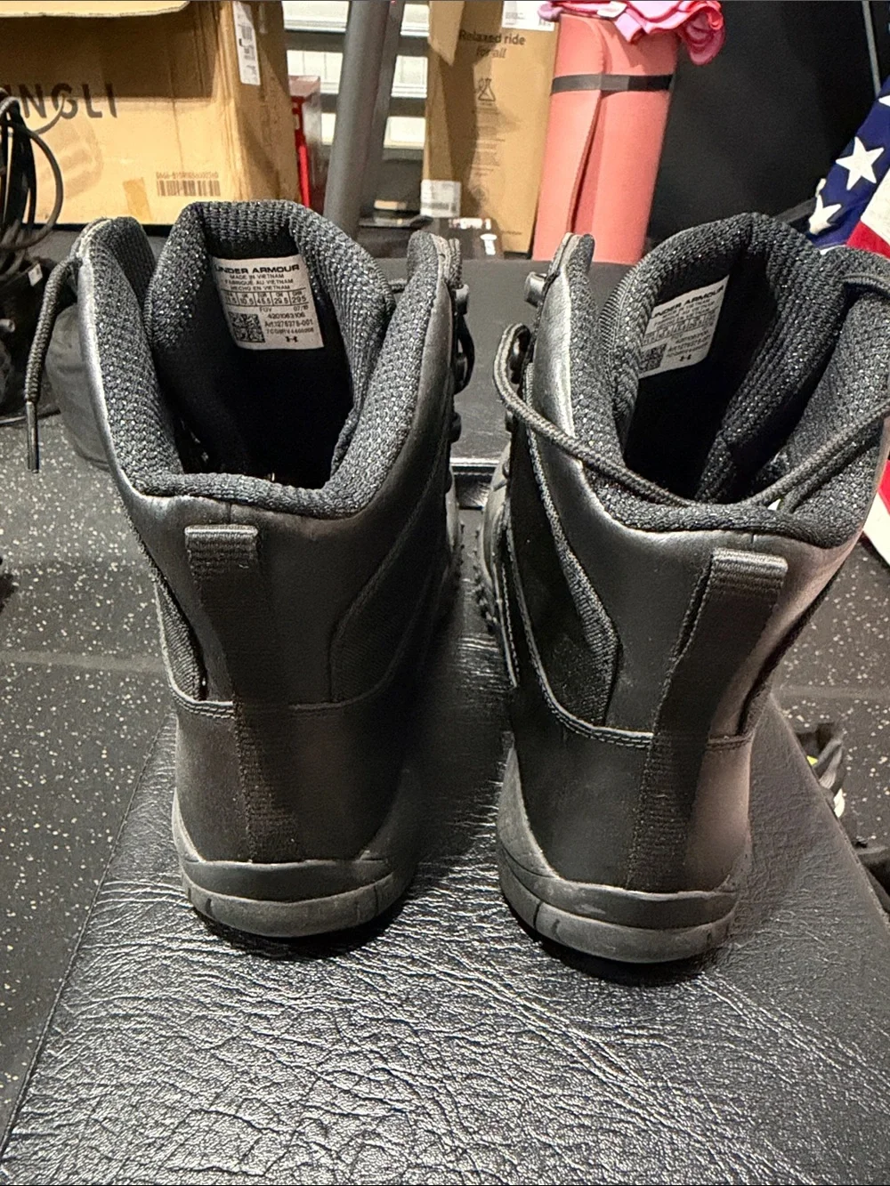 Under Armour Black Men's Tactical Work Boots